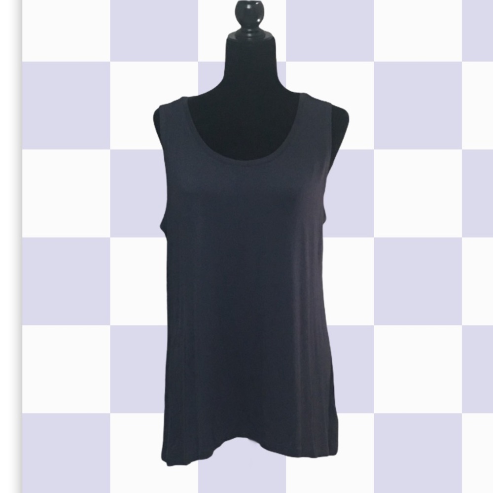 LOGO Lori‎ Goldstein Layers Tank Top size L